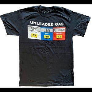 Men’s Size Medium Funny Gas Prices - Gas Pump Price T-Shirt